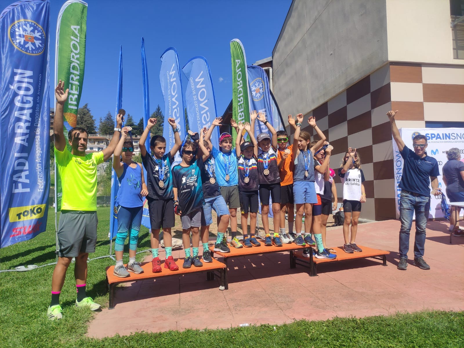 Triunfo navarro en el Campeonato de España de Rollerski